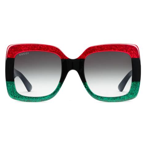 red green gucci|red and green Gucci shades.